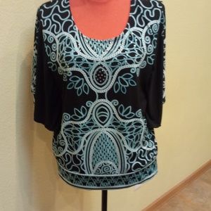 JM collection woman's blouse